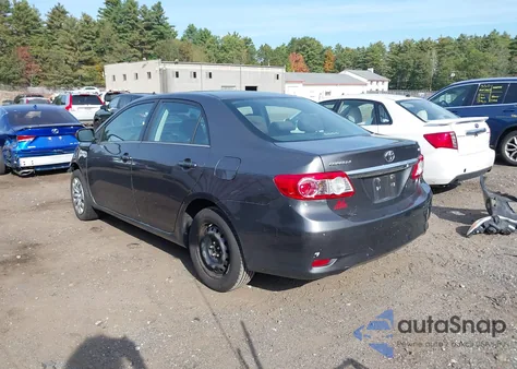 2013 Toyota Corolla Le from USA, damaged, VIN 5YFBU4EE9DP092293